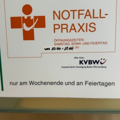 Notfall Praxis im alten Krankenhaus in Freudenstadt 